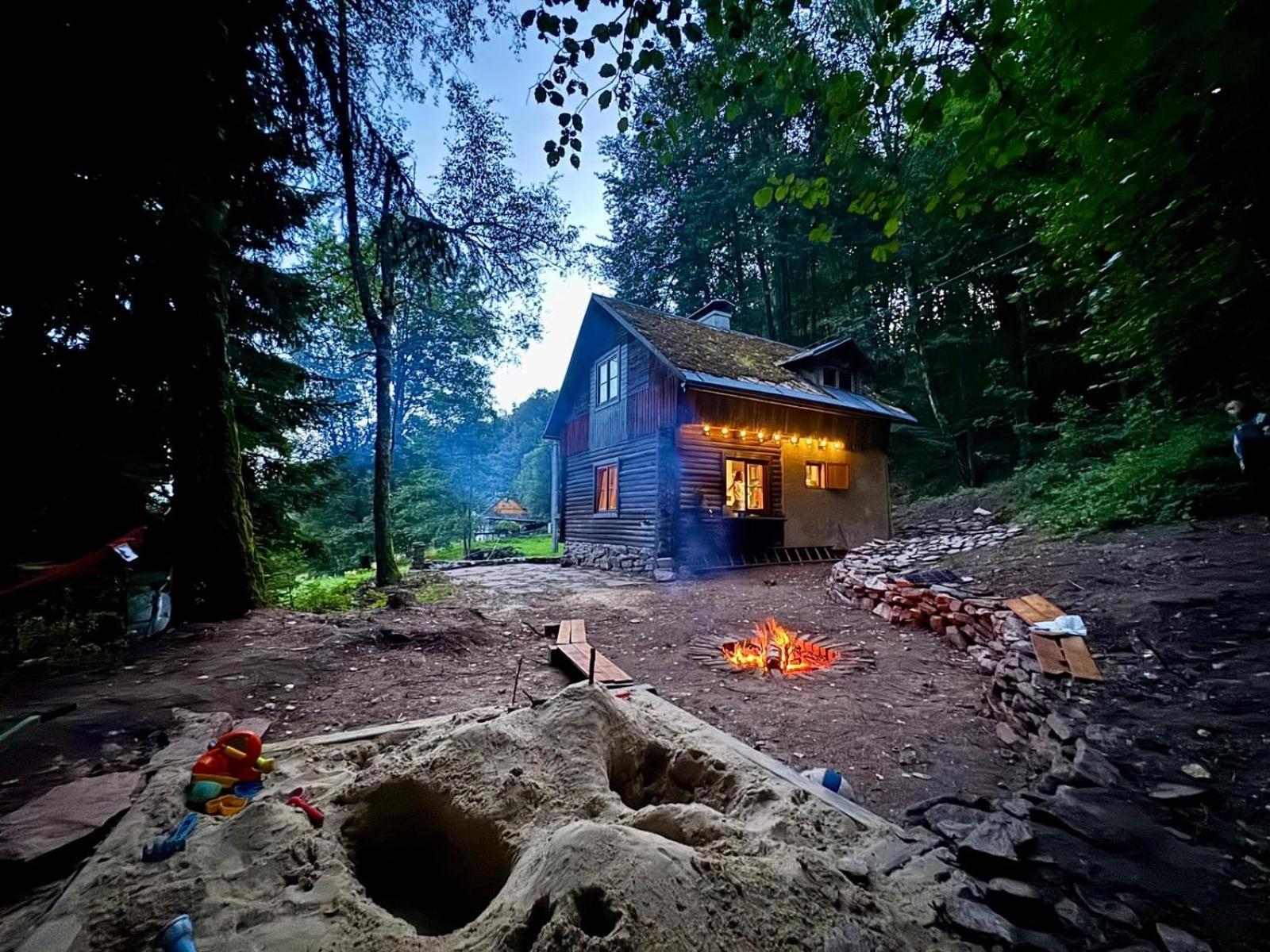 Villa Srub V Bolkovskem Udoli Rudník Esterno foto